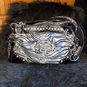Western Zebra Satchel